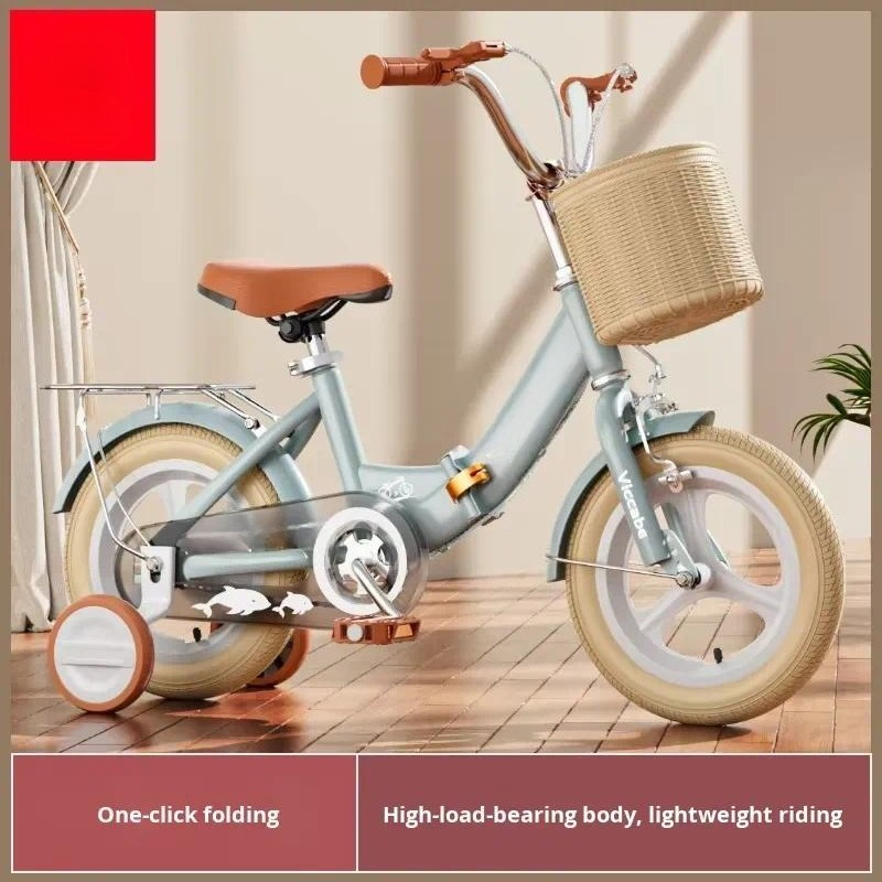 Carbon Bike Frame - Vouwbare kinderfiets voor meisjes en jongens