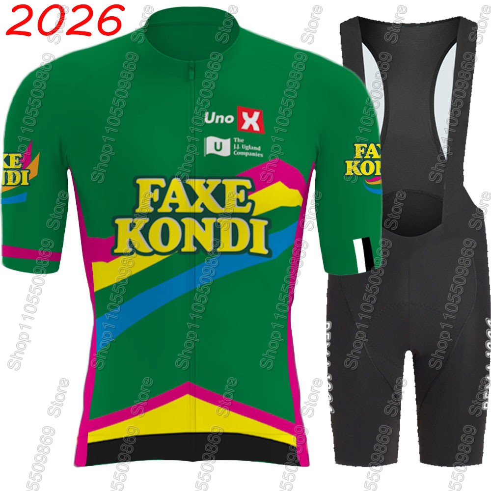 Cycling Gear Jersey - UNO X 2026 Pro Team Fietskledingset