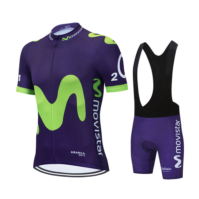 Nieuwe Zomer Movistar Team Wie - Cycling Gear Jersey recensie en prijs